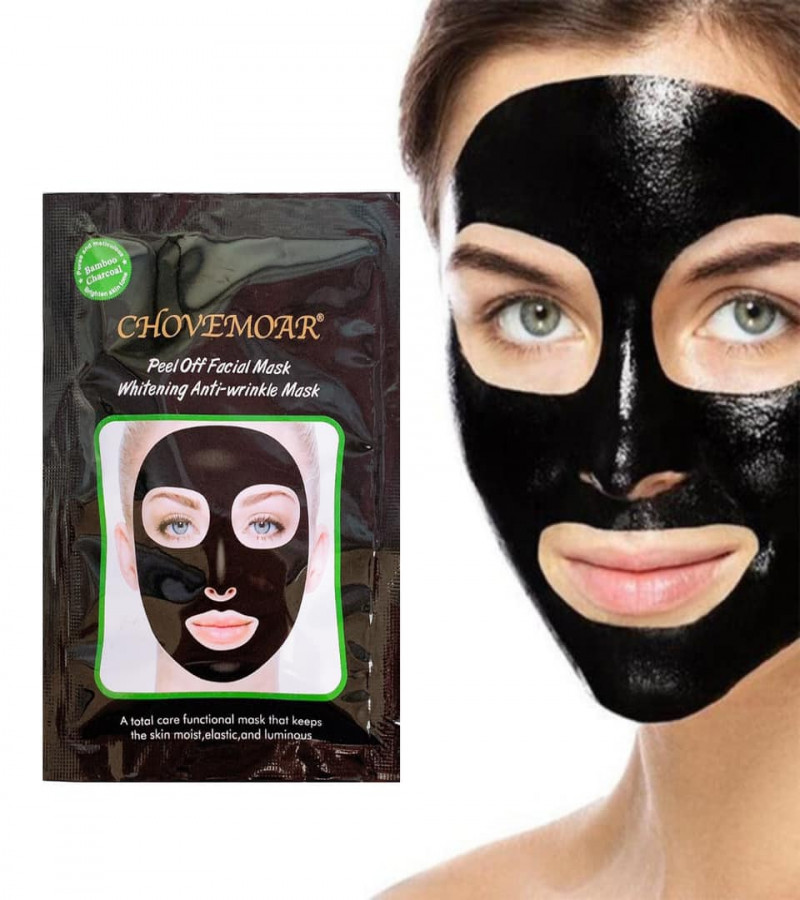 3pcs Set FV Foundation,Charcoal peel off mask,Retinol Gold Mask Deep Moisturizing Brightening Anti-aging Lifting Oil Tear-off Wrinkle Shrink Mud Mask