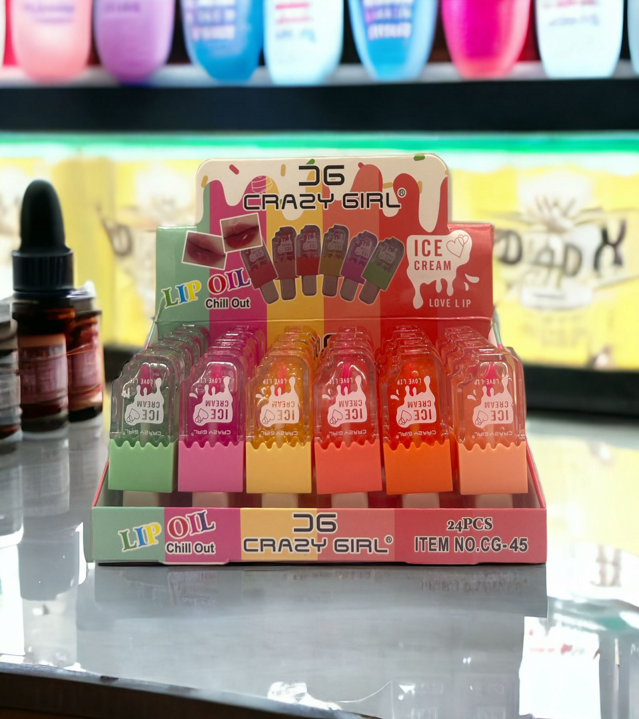 Ice Cream Magic Lip Oil Color Changing Moisturizing Longlasting Lip Oil For Girls