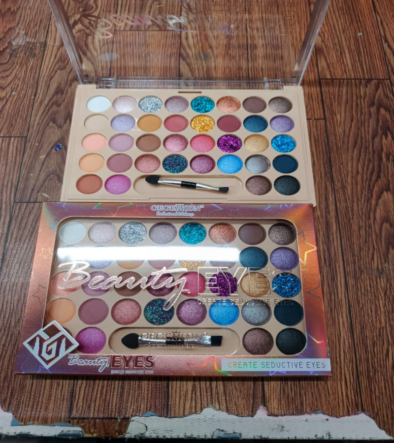 MSYAHO Eyeshadow palette Modern Art Eyeshadow Palette 36 Colors Matte Metallic Glitter Shades 36 colors Nude Eyeshadow palette
