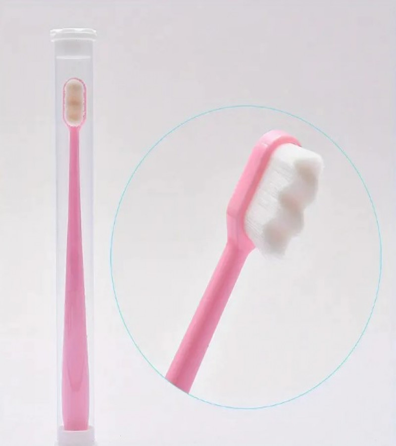 Soft Micro-Nano Manual Toothbrush Extra Soft Bristles Toothbrush with 12000 Bristles for Fragile Gums Adult Kid Children